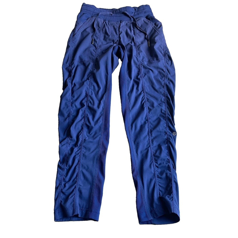 Lululemon Womens BlueDance Studio Mid Rise Jogger Pants Size 2 Athleisure